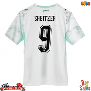 Austria Marcel Sabitzer #9 Replica Away Stadium Shirt World Cup 2026 Short Sleeve